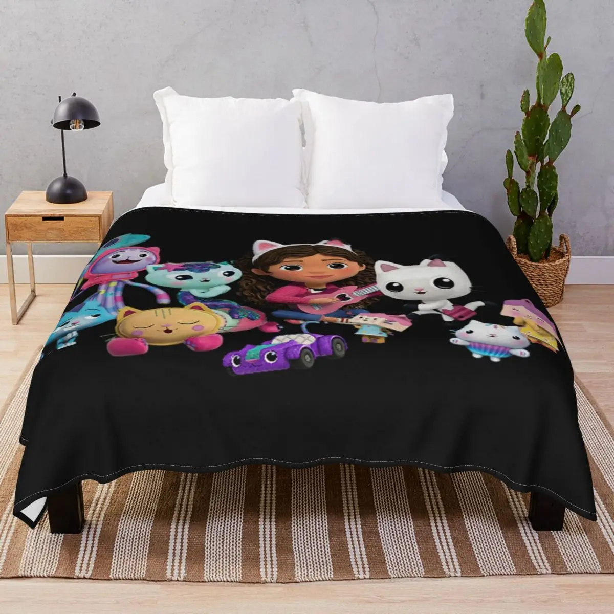 

Gabby Dollhouse Blanket Velvet Autumn/Winter Warm Throw Blankets for Bedding Home Couch Camp Office