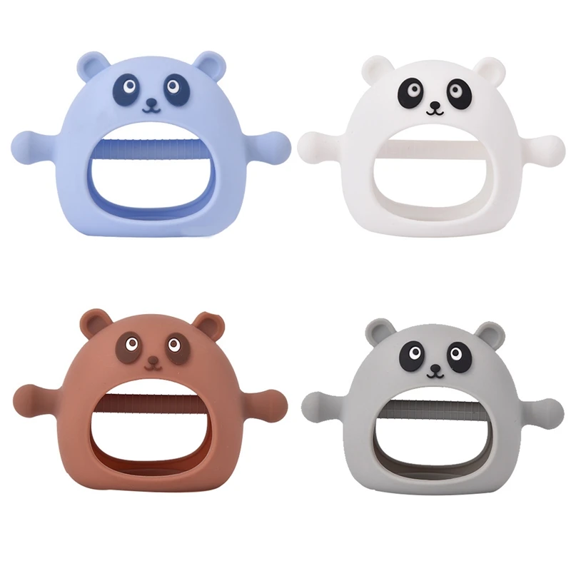 

Hand Guard Teether Molar Stick Baby Anti-eat Hand Artifact Teether 6 Months Baby Silicone Toy Can Be Boiled
