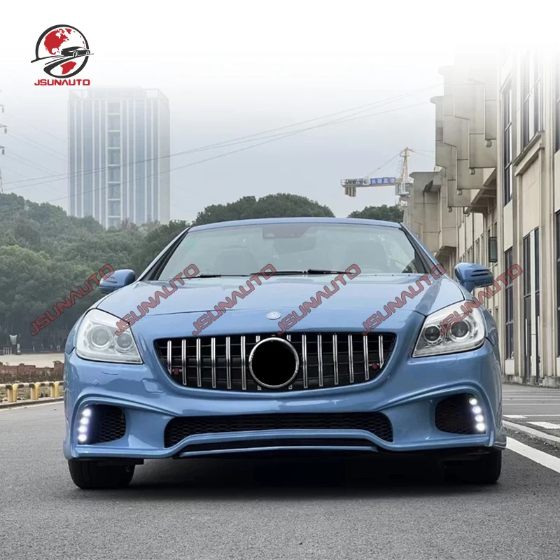2011-2015 автомобильный бампер SLK250 WD стиль передний боковая панель кузов комплект