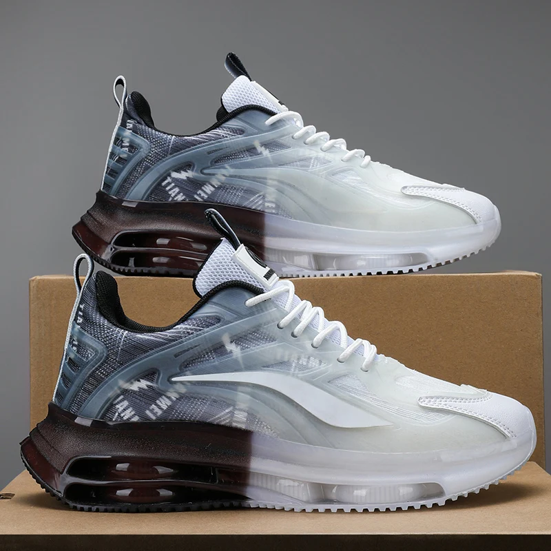 Мужские кроссовки на толстой подошве Повседневные Удобные для уличного спорта