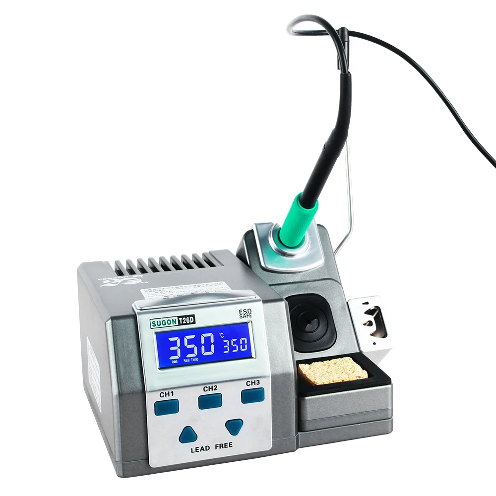 

T26D Soldering Station Lead-free 2S Heat Rapid Welding Rework Station For JBC Soldering Iron Tip BGA PCB IC Repair Solder Tools