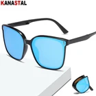 Для женщин поляризованных солнцезащитных очков Защитный чехол для мобильного телефона с квадратной оправой складной козырек очки солнцезащитные очки рыбалка, путешествия на открытом воздухе очки, подходят для вождения, солнцезащитные очки для мужчин тренд