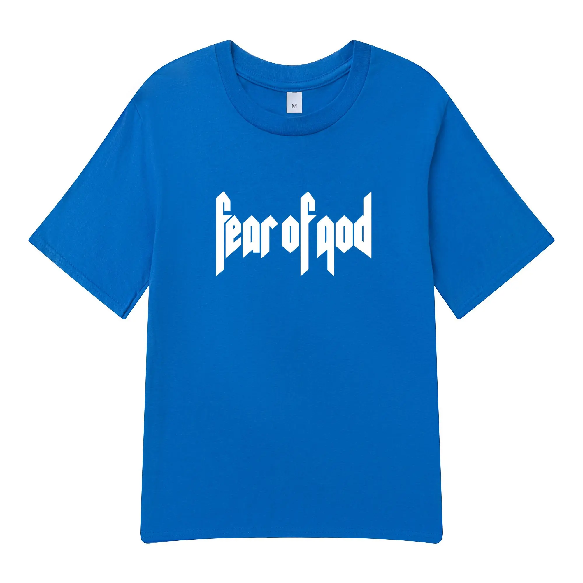 

2023 summer FEARFOQOD brand men's T-shirt cotton quality hip-hop top T-shirt oversized unisex T-shirt