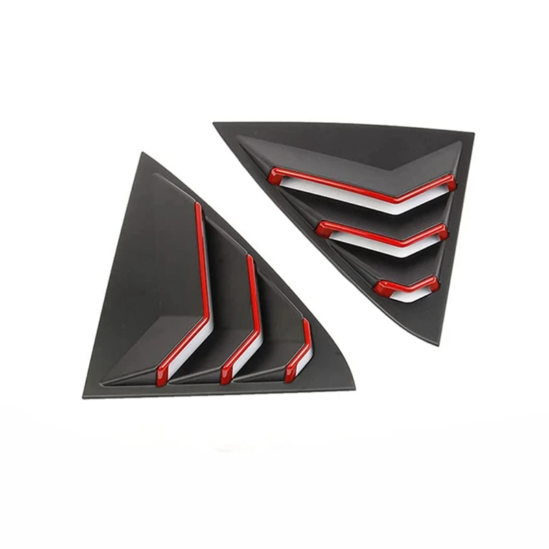

Side Window Louvers Air Vent Scoop Shades Cover Blinds Trim ABS For Chrysler 300/300C 2011-2022