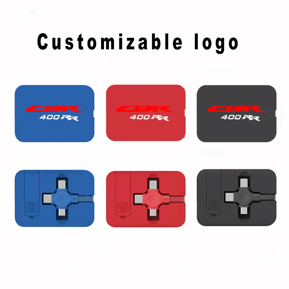 

Выдвижной портативный кабель для передачи данных, универсальный кабель для HONDA CBR400RR nc29 nc23 CBR 400RR