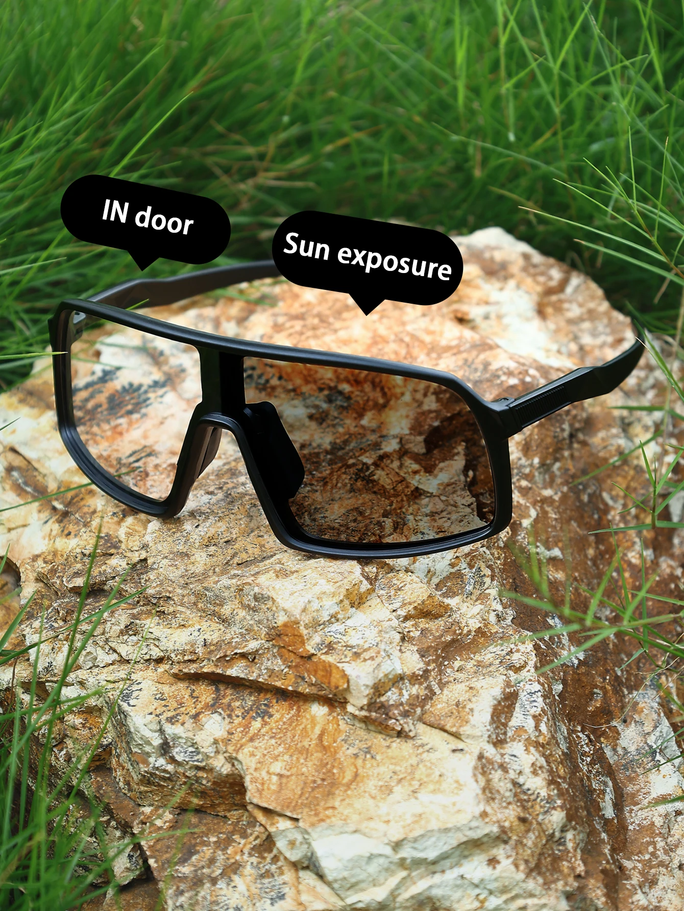 Большие Классические Фотохромные Солнцезащитные Очки Унисекс С