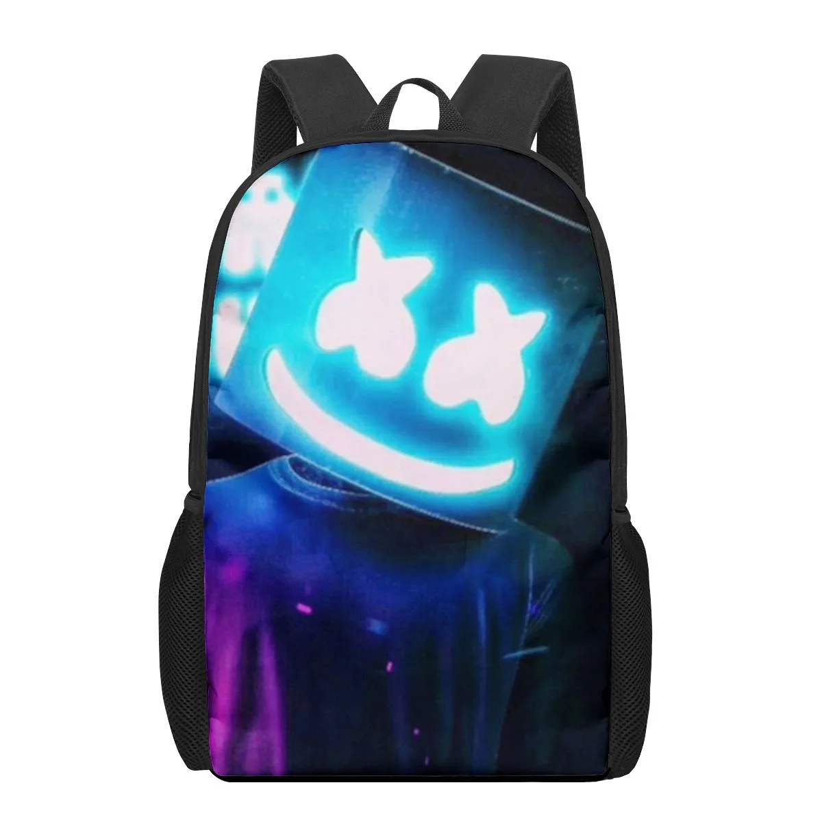 DJ Marshmello School Bags 3D Print Kids Backpack Schoolbags Black Bookbags For Teenager Girls Boys Children Book Bag
