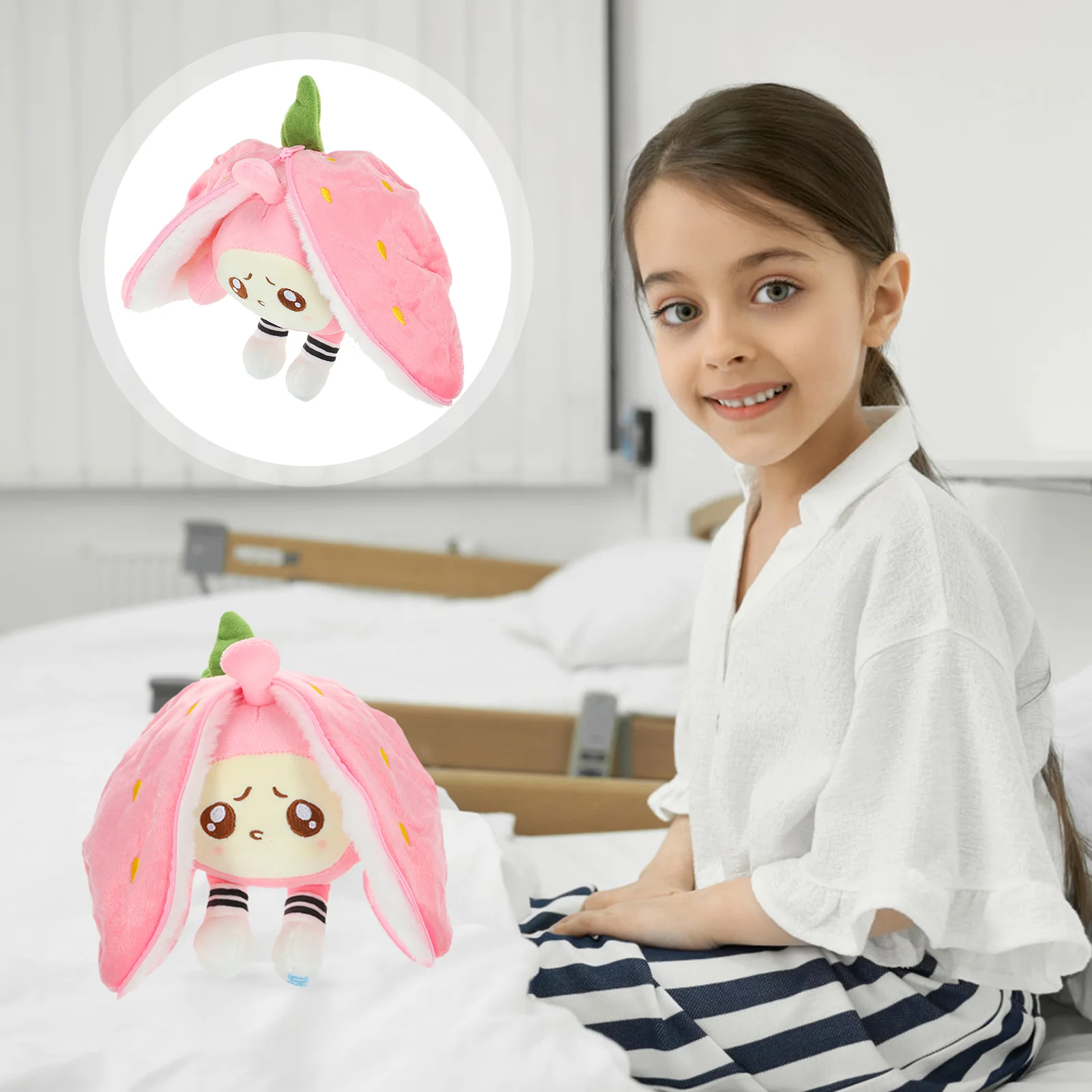 

Pillow Household Toy Plush Dolls Figurine Lovely Cartoon Hiding Cotton Stuffed