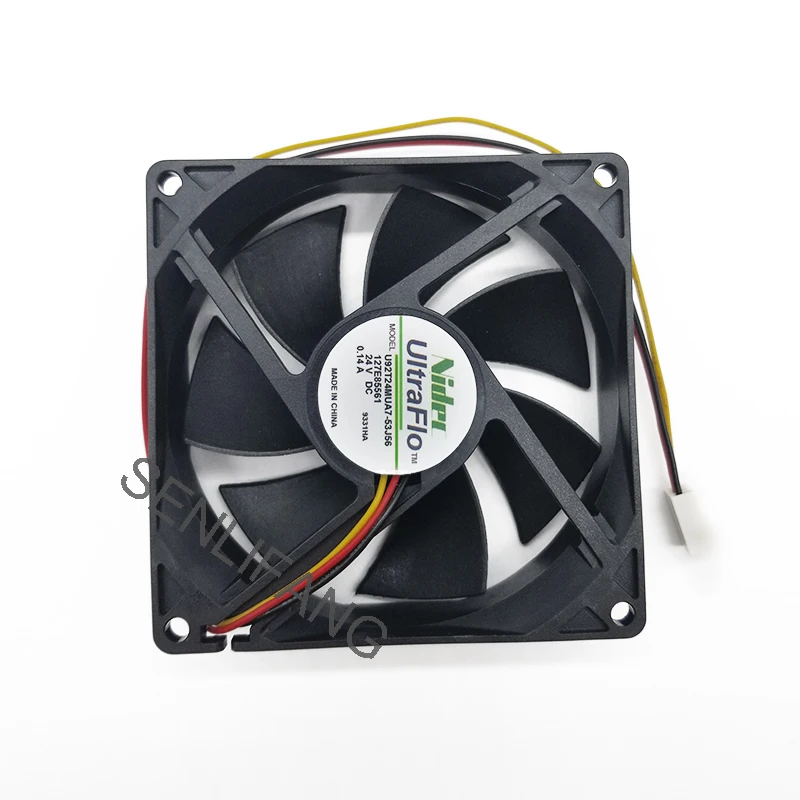 Новый для U92T24MUA7-53J56 DC 24V 0.14A 9025 9CM 90*90*25mm инверторный Вентилятор охлаждения 3 провода