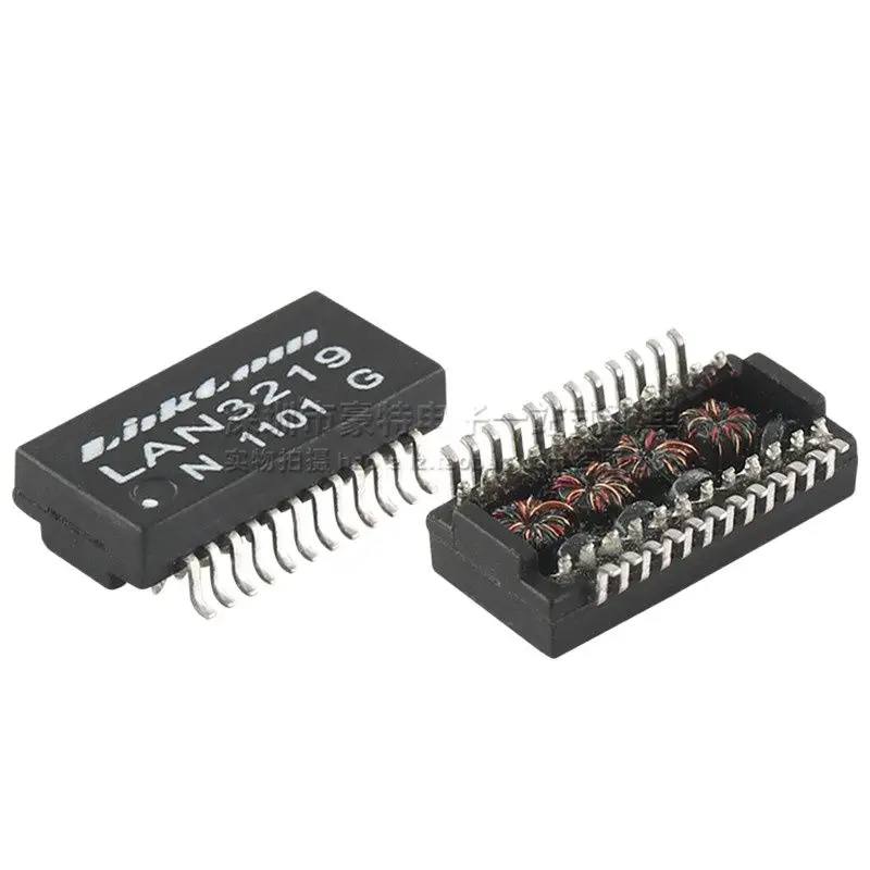 

2PCS/ LAN3219 SOP24 feet LAN3219-50R SMD Gigabit Ethernet transformer network filter