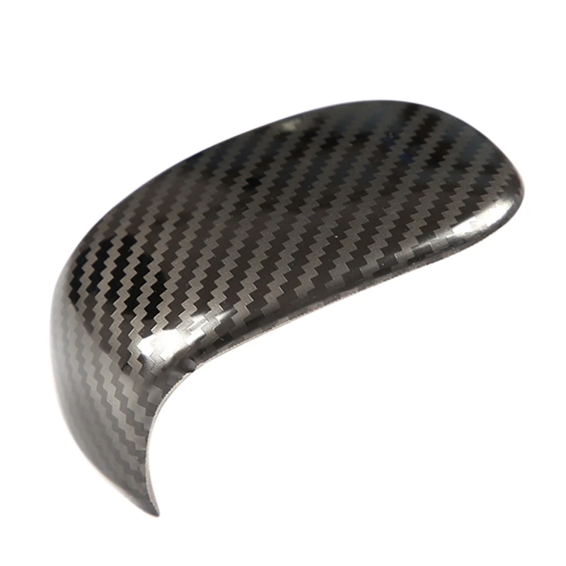 

Carbon Fiber Gear Head Knob Shift Cover Trim Gear Shift Knob Shifter Lever Cover Decoration For Honda Civic 2022 11Th