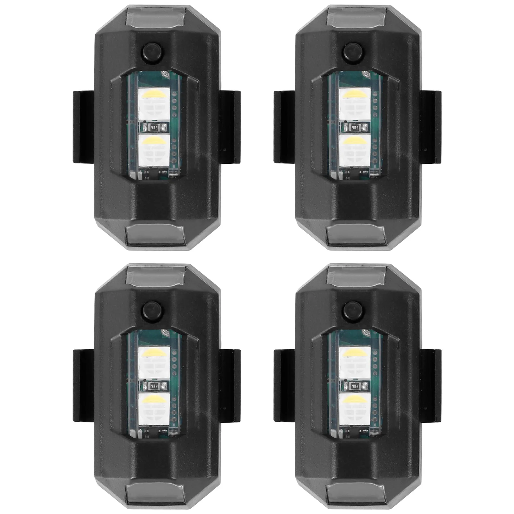 

LED Strobe Drone Light 7 Colors USB Charging Night Lights for Air 2S/ Mini 2 /Bike /Dirt Bike /Car /Motorcycle, 4PCS