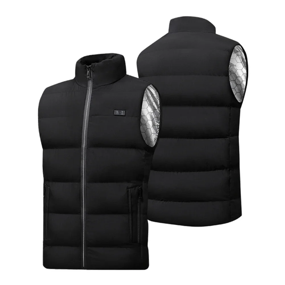 

Жилет с подогревом, пуховик, мужской жилет с подогревом, мужской боди-Теплая Охотничья Куртка с подогревом, мужской жилет с подогревом