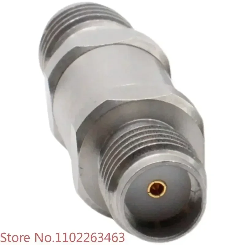 Высокочастотный адаптер из нержавеющей стали с гнездом 2 4 мм на гнездо SMA 26 5 ГГц