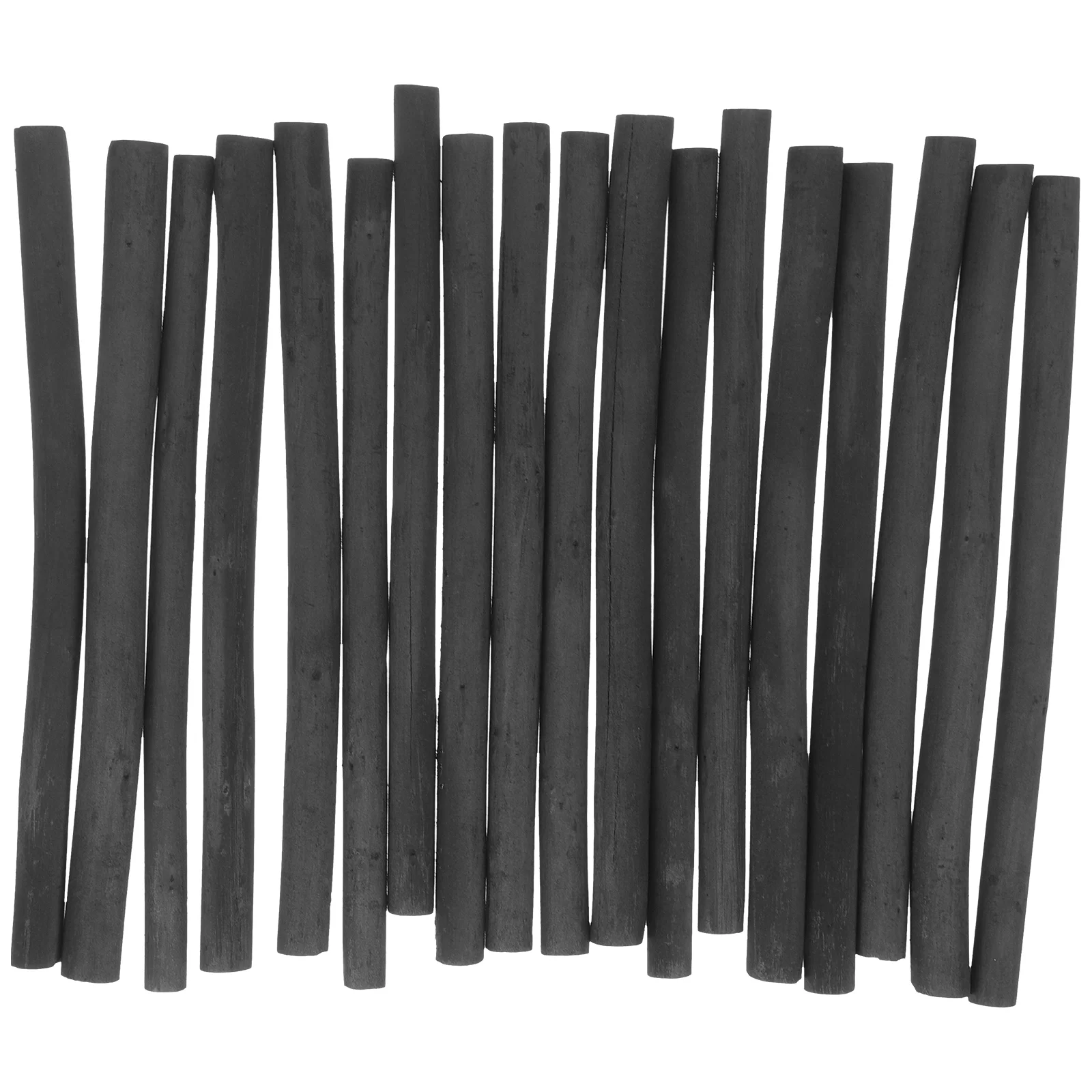 

20Pcs Shading Sketching Charcoal Durable Charcoal Sticks Hobbyist Compressed Willow Charcoal