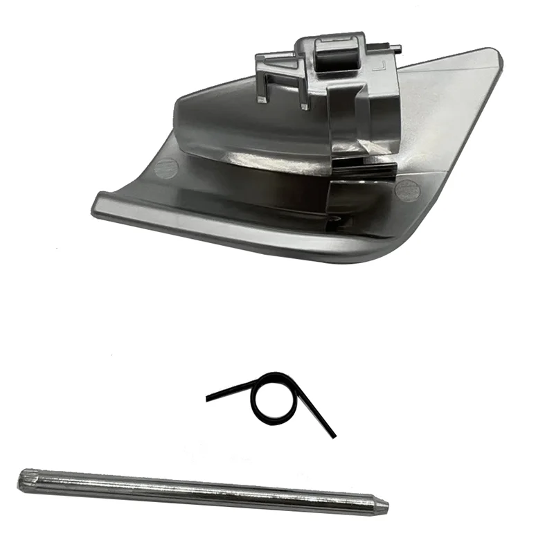 Яркий серебристый замок регулировки правого сиденья переключатель спинки ручка