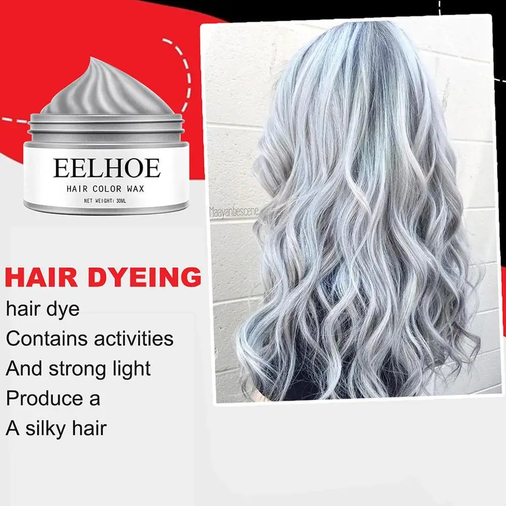 Воск одноразовый для временного окрашивания волос 30 мл