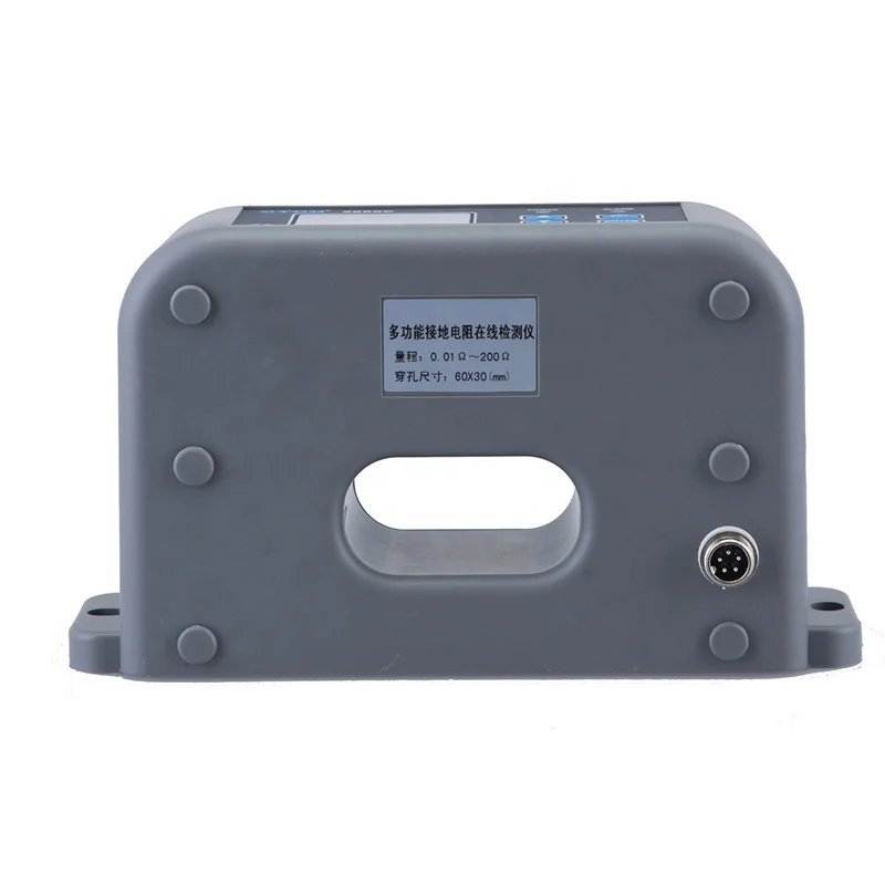 

Электрический прибор для проверки сопротивления заземления, бесконтактный прибор для проверки сопротивления заземления (с дисплеем) 0,01, блок резисторов ~ 200Resi