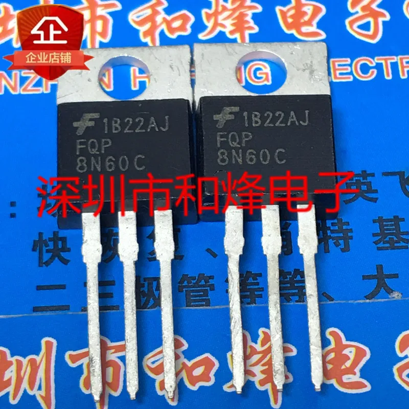 

Оригинал 2 шт./FQP8N60C TO-220 7.5A 600V