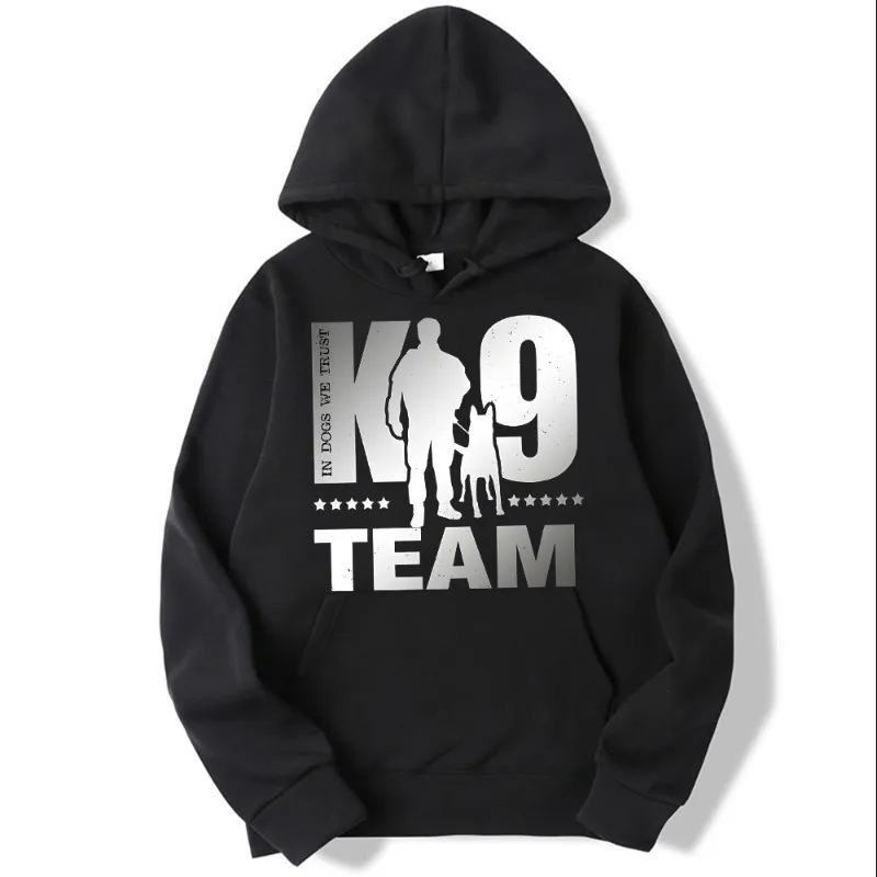 Классные толстовки K9 UNIT DOG Мужская одежда свитшоты с капюшоном оверсайз