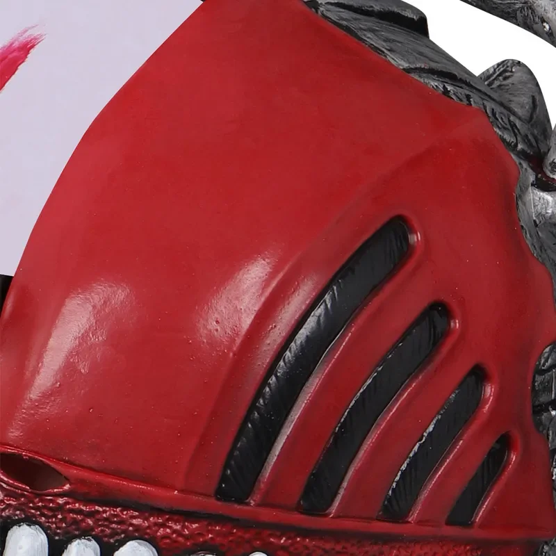 Маска для косплея дэнцзи из аниме пила на цепочке аксессуар костюма ролевых игр