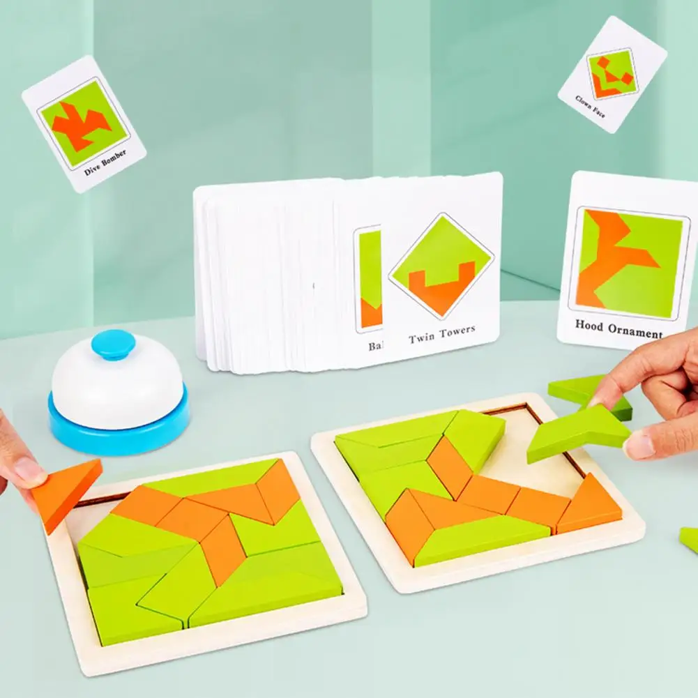 

1 Set Delicate Parent-child Interactive Shape Puzzle Matching Toy Puzzle Jigsaw Portable Intellectual Development