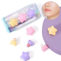 3pcsset women face highlighters cute star shaped contour brightening stick for girls facial makeup tool best gifts marca texto