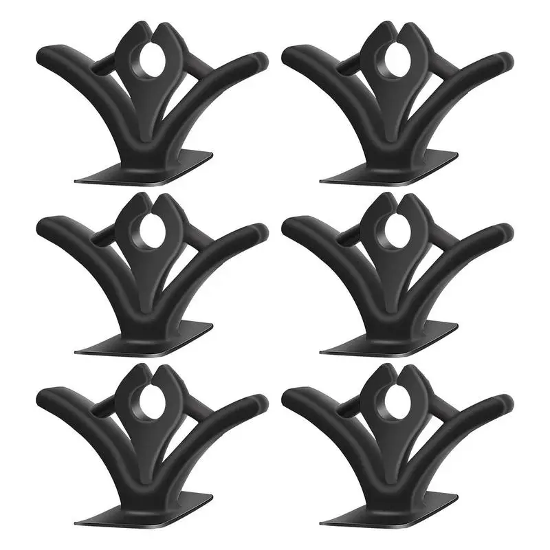 

Cord Keeper For Appliances 6pcs Cord Wrap Holder Firmly Stick On Kitchen Appliances Practical Kitchen Storage Gadgets Oganize
