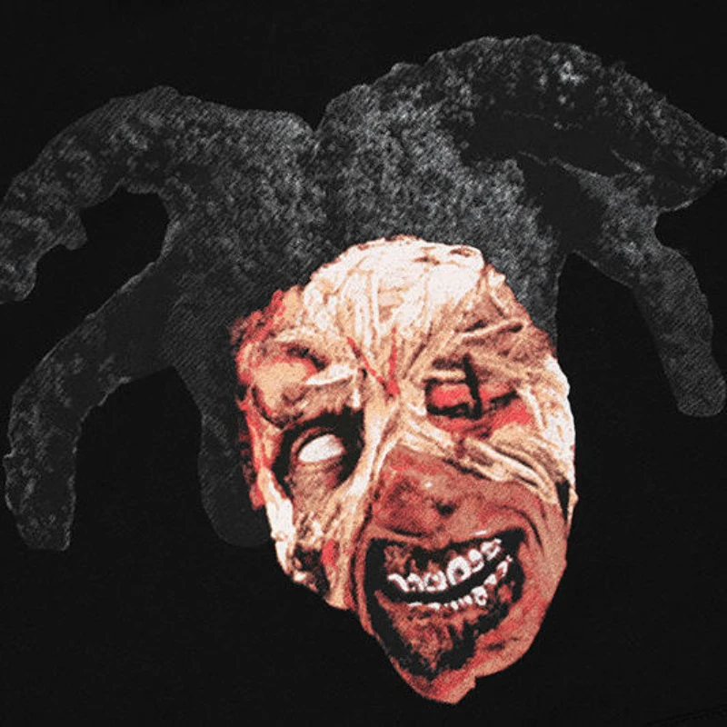 Хлопковая Толстовка VLONE С Большим V-образным Вырезом В Стиле Хип-хоп Аватар Для