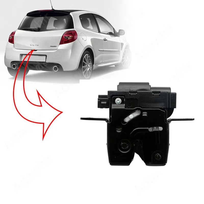 

Задняя задняя дверь замок багажника механизм для Renault Clio Megane Scenic Modus 8200947699 8200076240