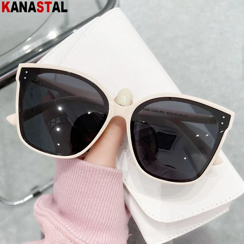 

Women's Polarized Sunglasses Anti UV Men Sun Glasses Square Eyeglasses Frames Driving Travel Fishing Beach Visor Eyewear ins