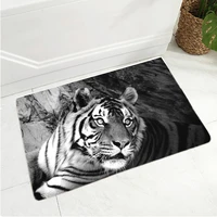 cartoon tiger 3d printing carpets for living room bedroom rugs soft flannel antiskid kids room crawl floor mats