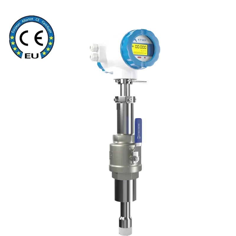 12-дюймовый расходомер ATEX/IECEx Совместимый счетчик Магнитный датчик вставного типа