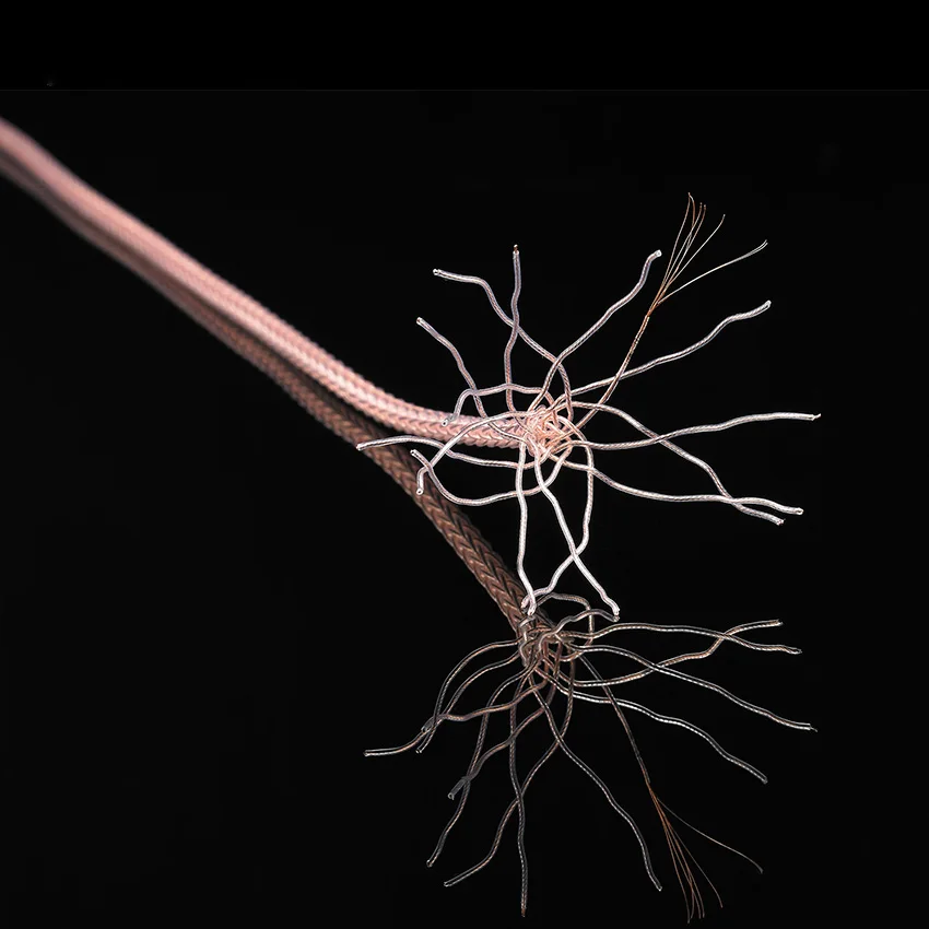 16-ядерный кабель для обновления наушников UPOCC с монокристаллами из чистой меди