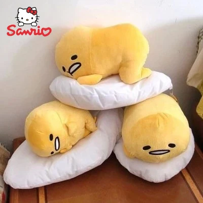 

40cm Sanrio Gudetama Plush Toys Kawaii Egg Anime Figure Soft Stuffed Plushie Dolls Lazy Egg Pillows Cute Gifts For Girl Birthday