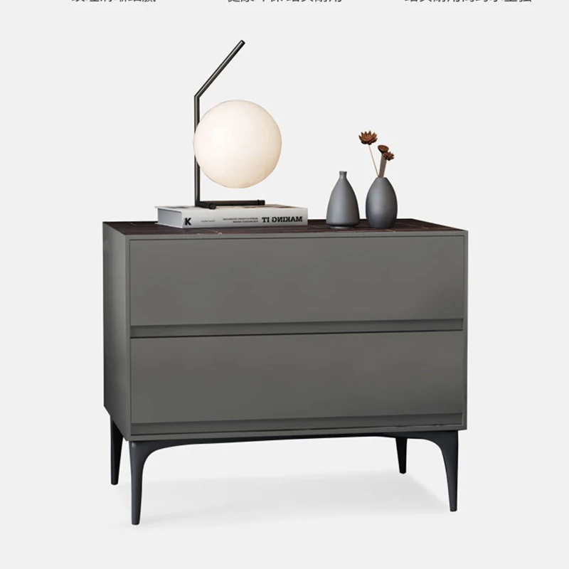 

Modern Smart Bedside Tables Luxury Drawer Wooden Mobile Bedside Cabinet Storage Night Table De Chevet Bedroom Furniture For