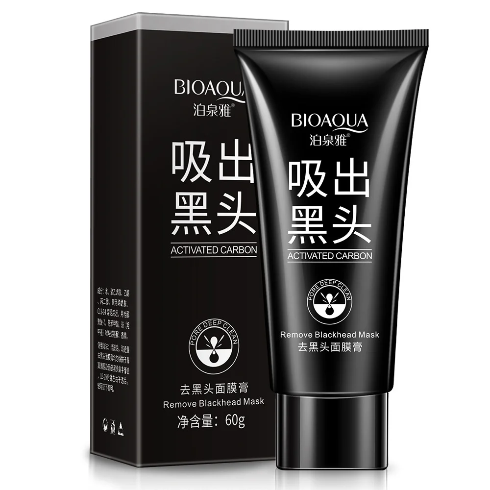 

Dilute Blackhead Mask Cream Oil Control Nose Face Cosmetics Tear-off Nose Mud Mask Acne Shrink Pores Deep Cleansing Skin Care