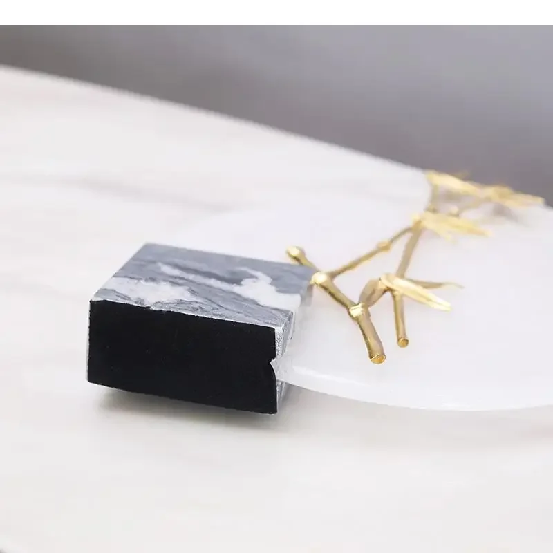 Кожаный ремешок для волос из бамбука du Vermont