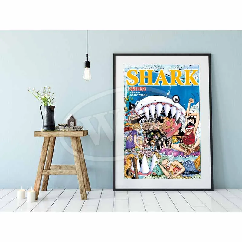 Коллекционные страницы из аниме искусство флуффи Usopp японские искусства декор