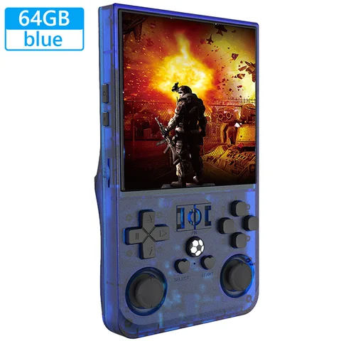 R36MAX 15000+ игр Портативный игровой плеер Ретро игровая консоль 64G 128G Мини ретро игровой плеер 4000 мАч Большая батарея