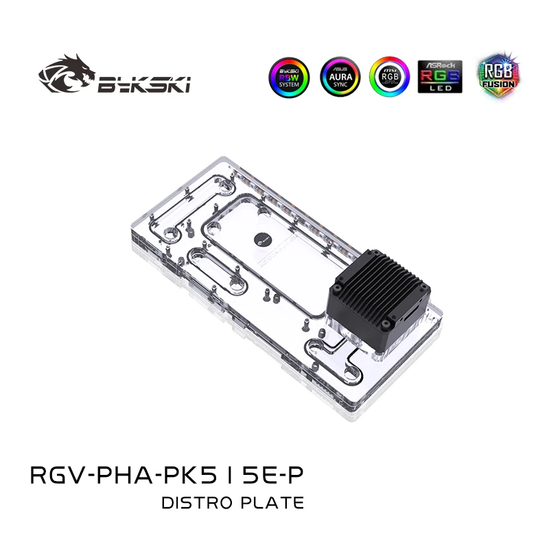 Размерная пластина Bykski RGV-PHA-PK515E-P для Phanteks PK515E корпус компьютера прозрачная