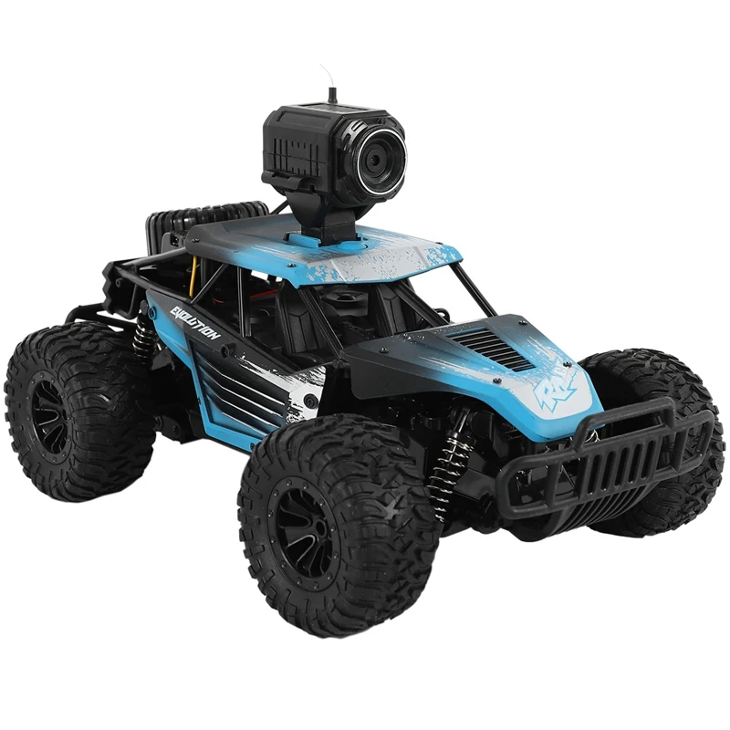 

25KM/H 2.4G Electric High Speed Racing RC Car with WiFi FPV 720P Camera HD 1:18 Radio Remote Control Climb Off-Road Buggy Trucks