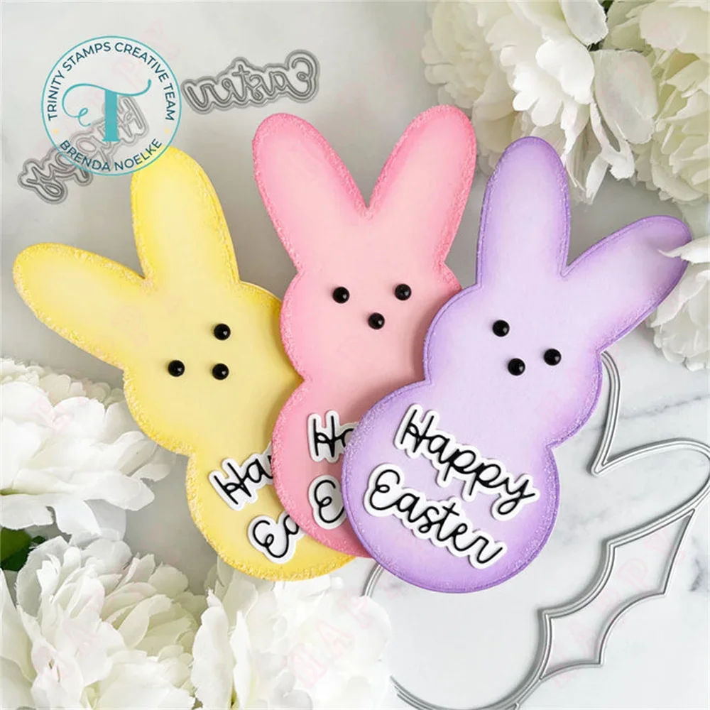 Leprechaun Bunny Rainbow Spring Time Gnome Die Set Металлические пресс-формы для сделай сам