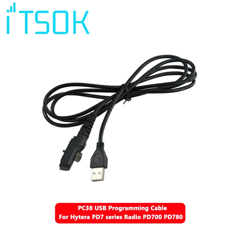 

PD705 PD705G PD785 PD785G PD795 PD985 PT580 PT580H PD782 PD702 Walkie Talkie PC38 USB Programming Cable Lead for Hytera Radio