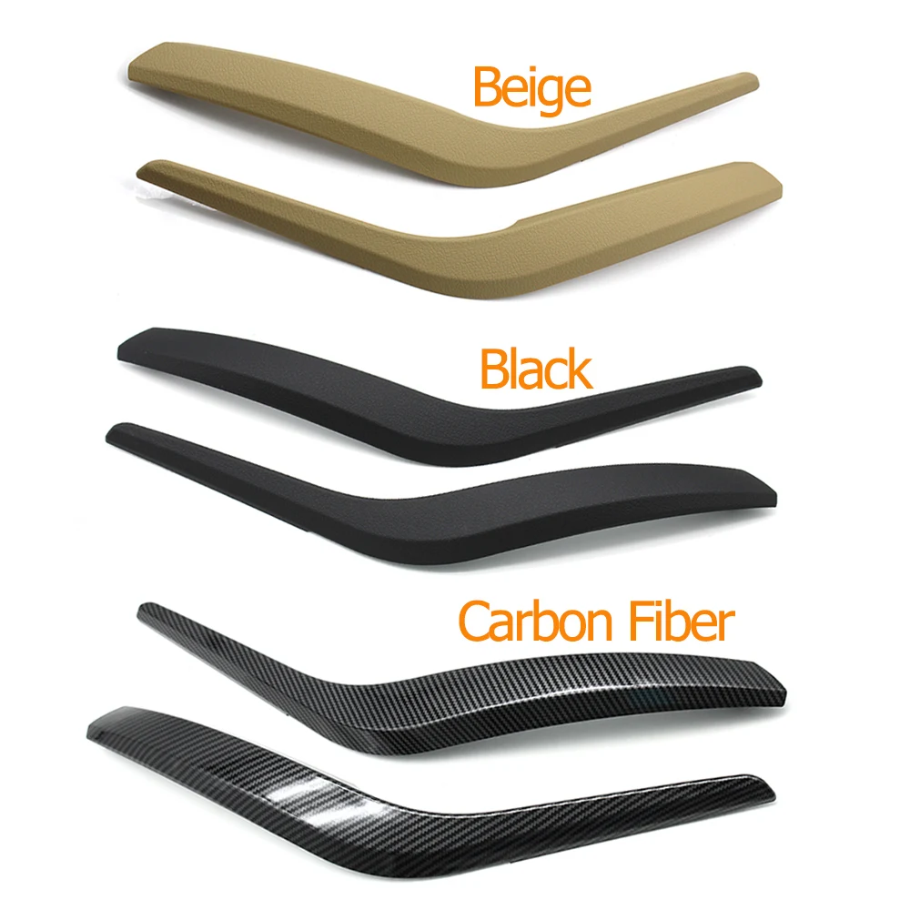 Модернизированная Крышка для внутренней ручки автомобиля из углеродного