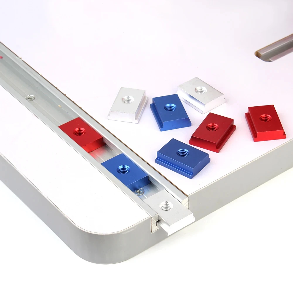 Т-образные лезунки из алюминиевого сплава для деревообработки 8 предметов