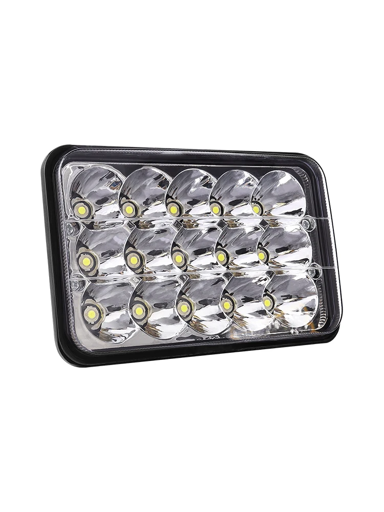 4x6-дюймовый прямоугольный светодиодный рабочий фонарь 12 В 24 В, фара H4, вилка Hi/Lo Beam, противотуманная фара для автомобиля, грузовика, мотоцикла, фары