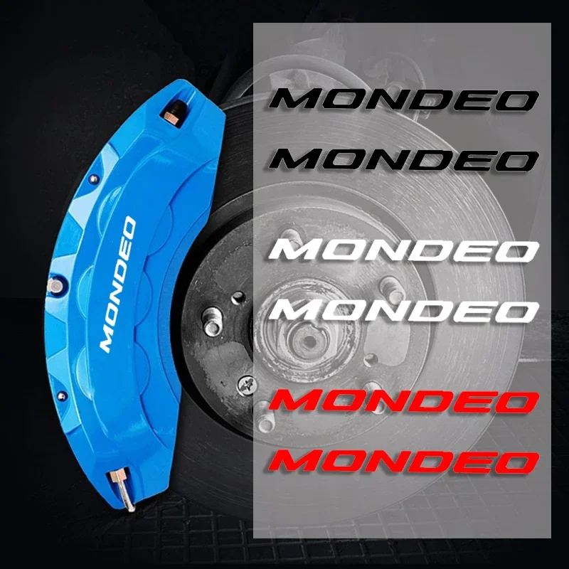 Термостойкие наклейки Обложка для суппорта автомобильного колеса декор Mondeo Ecoboost