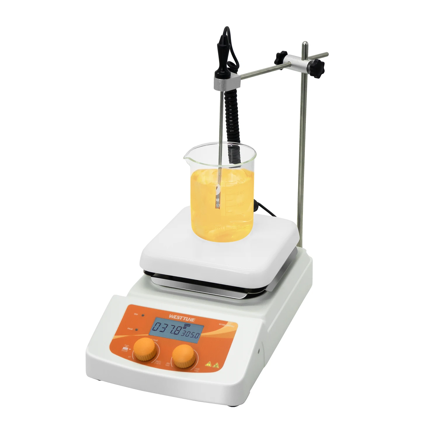 

West Tune WTMS-380PRO LCD Digital Hotplate Magnetic Stirrer Mixer