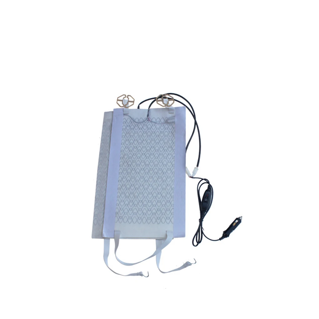 

2 шт., коврик для подогрева салона автомобиля, из углеродного волокна